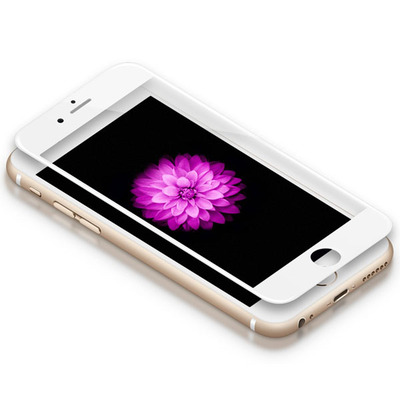 Защитное стекло 3D Tempered Glass Apple iPhone 6 Белое