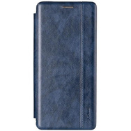 Чехол книжка Leather Gelius для Samsung N985 Galaxy Note 20 Ultra Синий