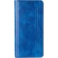Чехол книжка Leather Gelius New для Xiaomi Redmi Note 10/ Note 10S Синий