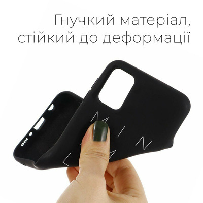 Черный Чехол BoxFace Samsung A325 Galaxy A32 Minimalistic