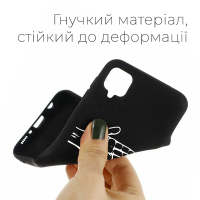 Черный чехол BoxFace Samsung M127 Galaxy M12 Pew Pew