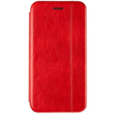 Чехол книжка Leather Gelius для Xiaomi Redmi 9T Красный