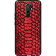 Кожаный чехол Boxface Xiaomi Redmi 9 Reptile Red