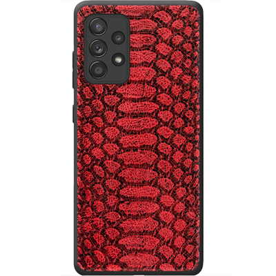 Кожаный чехол Boxface Samsung A725 Galaxy A72 Reptile Red