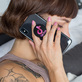 Подставка держатель для телефона PopSockets Logo TikTok Розовый