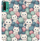 Чохол-книжка BoxFace для Xiaomi Redmi 9T Котики Клубочки