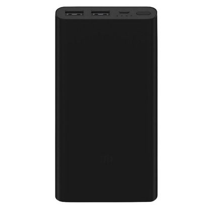 Внешний аккумулятор (Power Bank) Xiaomi Mi Power Bank 2i 10000 mAh Black (PLM09ZM-BL)