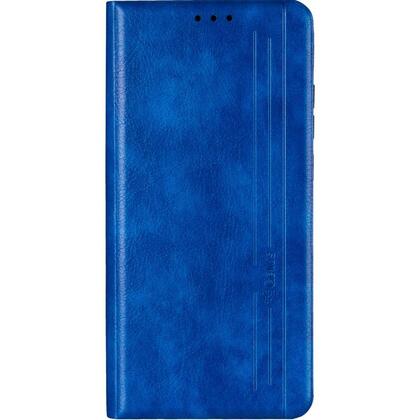 Чехол книжка Leather Gelius New для Realme 6 Pro Синий