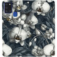 Чохол-книжка BoxFace для Samsung A217 Galaxy A21s Білі орхідеї