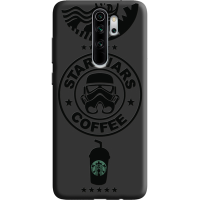 Черный чехол BoxFace Xiaomi Redmi Note 8 Pro Dark Coffee