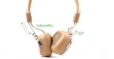 Stereo Bluetooth Гарнитура Наушники Headset Remax RB-200HB Бежевый
