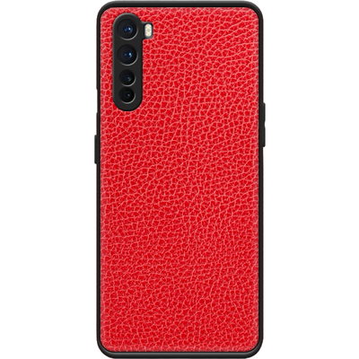 Кожаный чехол Boxface OnePlus Nord Flotar Красный