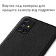 Кожаный чехол Boxface Samsung M515 Galaxy M51 Flotar Черный
