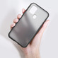 Матовый чехол Frosted Matte для Samsung M315 Galaxy M31 Черный