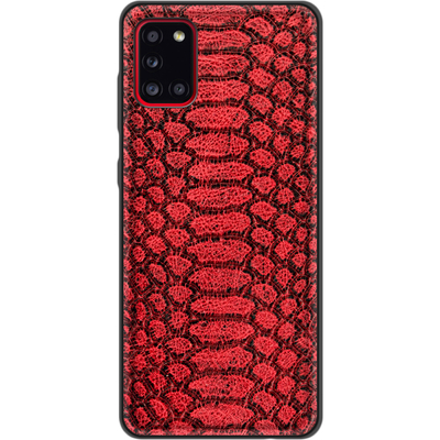 Кожаный чехол Boxface Samsung Galaxy A31 (A315) Reptile Red