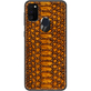 Кожаный чехол Boxface Samsung Galaxy M30s (M307) Reptile Brown