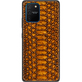 Кожаный чехол Boxface Samsung G770 Galaxy S10 Lite Reptile Brown