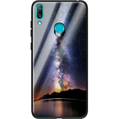 Защитный чехол BoxFace Glossy Panel Huawei Y7 2019 Milky Way