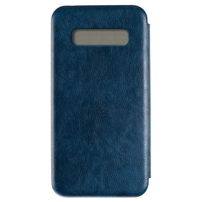 Чехол книжка Leather Gelius для Samsung G975 Galaxy S10 Plus Синий