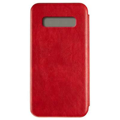 Чехол книжка Leather Gelius для Samsung G975 Galaxy S10 Plus Красный