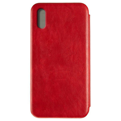 Чехол книжка Leather Gelius для Huawei Y6 2019 Красный