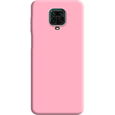 Силиконовый чехол Xiaomi Redmi Note 9S Розовый