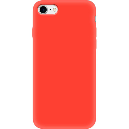 Силиконовый чехол Apple iPhone SE (2020) Красный
