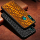 Кожаный чехол Boxface Huawei P Smart Z Reptile Brown