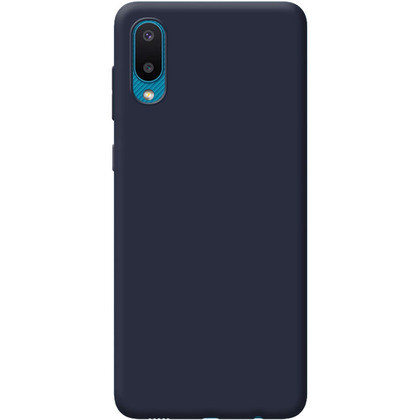 Чехол силиконовый Samsung A022 Galaxy A02 Синий
