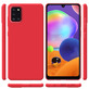 Силиконовый чехол Samsung A315 Galaxy A31 Красный