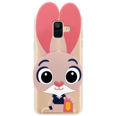 Чехол силиконовый Zootopia Samsung A600 Galaxy A6 2018 Rabbit Judy