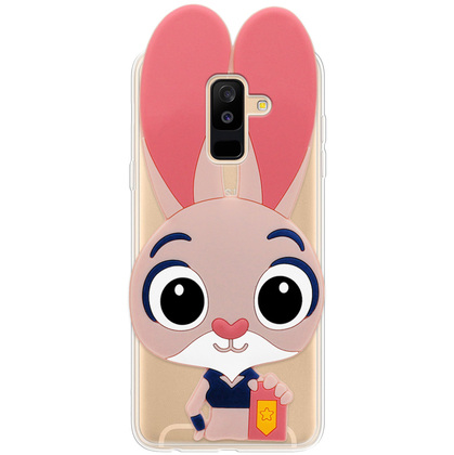 Чехол силиконовый Zootopia Samsung A605 Galaxy A6 Plus 2018 Rabbit Judy