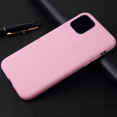 Силиконовый чехол Apple iPhone 11 Pro Max Розовый