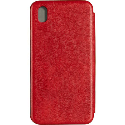 Чехол книжка Leather Gelius для Samsung Galaxy A01 Core (A013) Красный