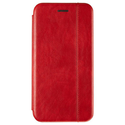 Чехол книжка Leather Gelius для Huawei Y7 2019 Красный
