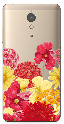 Чехол прозрачный U-Print 3D Lenovo P2 p2a42 Floral Pattern