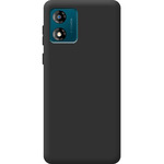Чехол силиконовый Motorola E13 Черный