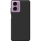 Чехол силиконовый Motorola G24 Черный