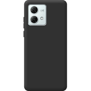 Чехол силиконовый Motorola G84 Черный