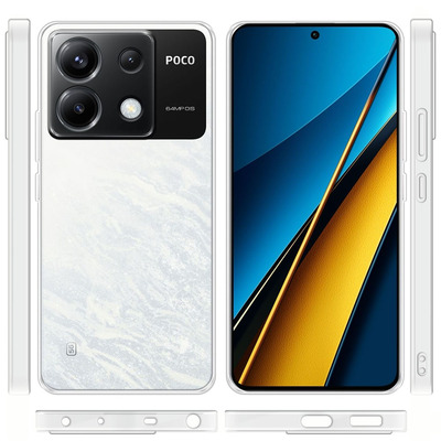 Чехол Ultra Clear Case Xiaomi Poco X6 5G Прозрачный