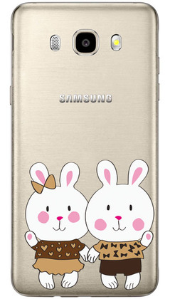 Чехол U-Print Samsung J710 Galaxy J7 (2016) Зайчата