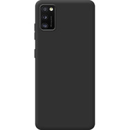 Чехол силиконовый Samsung Galaxy A41 (A415) Черный
