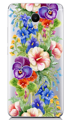 Чехол U-Print Meizu M5 Note Летние цветы