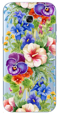 Чехол U-Print Samsung A520 Galaxy A5 2017 с Летними цветами