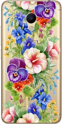 Чехол-накладка U-Print Meizu M3 Летние цветы