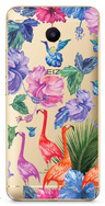 Чехол-накладка U-Print Meizu M5s Фламинго