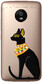 Чехол U-Print Motorola Moto G5 XT1676 Египетская кошка со стразами