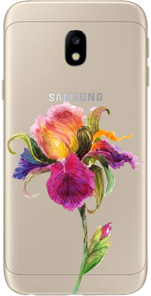Чехол U-Print Samsung J330 Galaxy J3 2017 Ирис