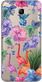 Чехол U-Print Samsung J710 Galaxy J7 (2016) Фламинго