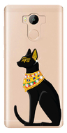 Чехол U-Print Xiaomi Redmi 4 Prime Египетская кошка со стразами